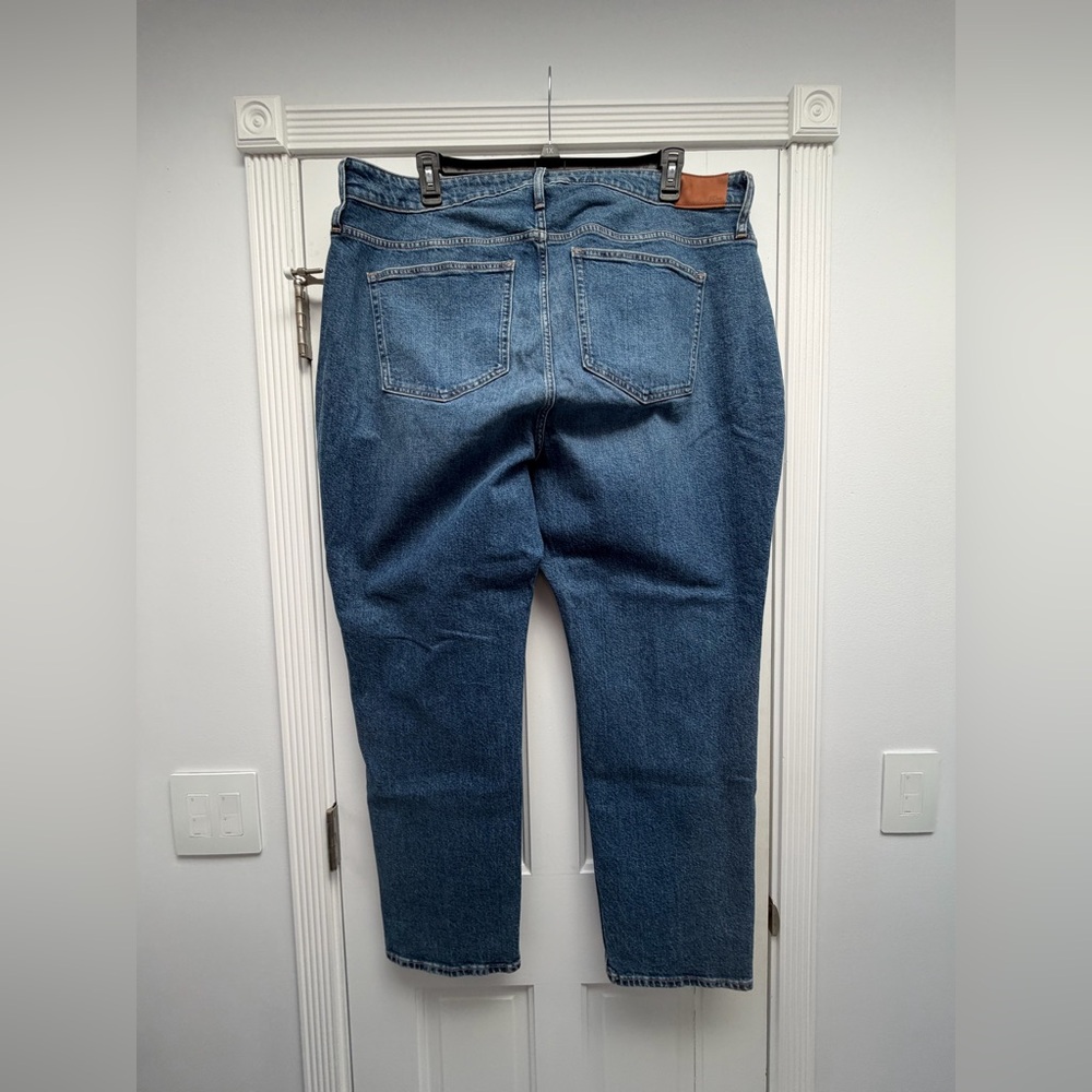 NWT J. Crew Medium Blue Straight-Leg Women's Jeans - Picture 2 of 7